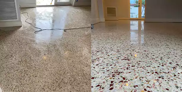 Installation Terrazzo Floors Miami